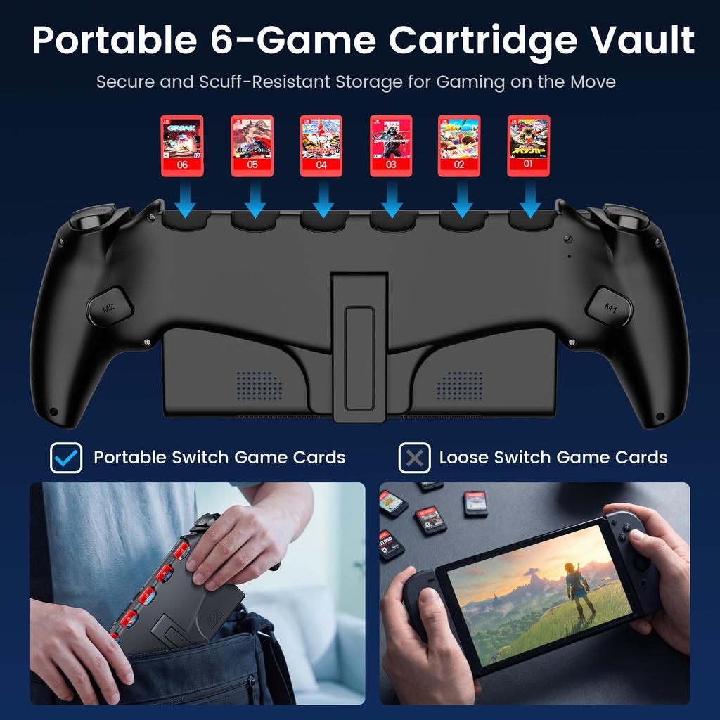 Switch 2 Controller with RGB Macro Handheld Grip Hall Effect Gyro Turbo 1000mAh High compatible with Switch Lights, Function, Mode, Controller,