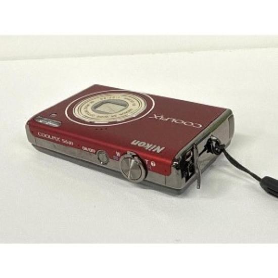 Used Nikon COOLPIX S640 Digital Camera | 12.2MP Compact Point-and-Shoot | Prime Red | 5x Optical Zoom | Fast Startup & Autofocus