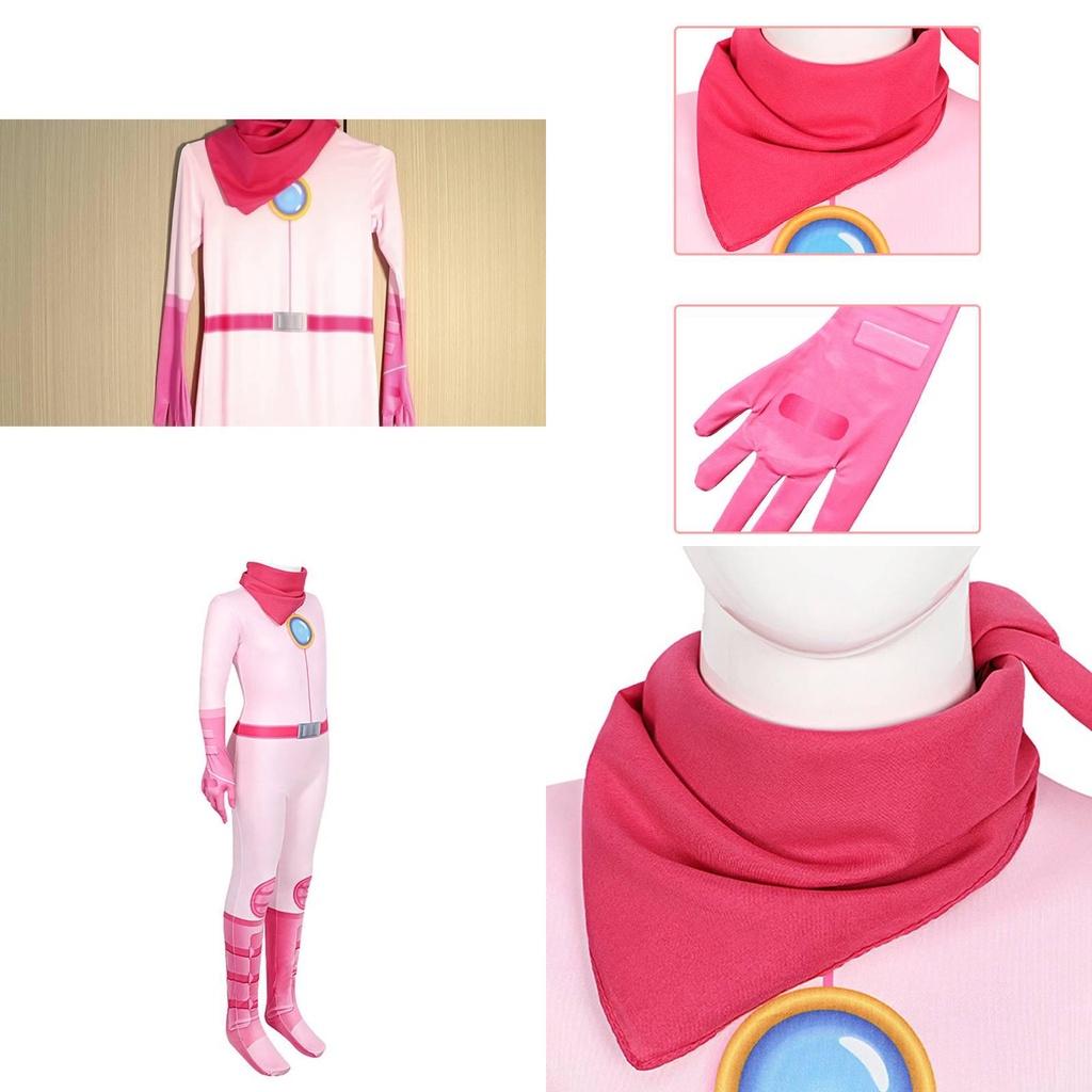 Cosplay Battle Suit For Princess Peach Fans