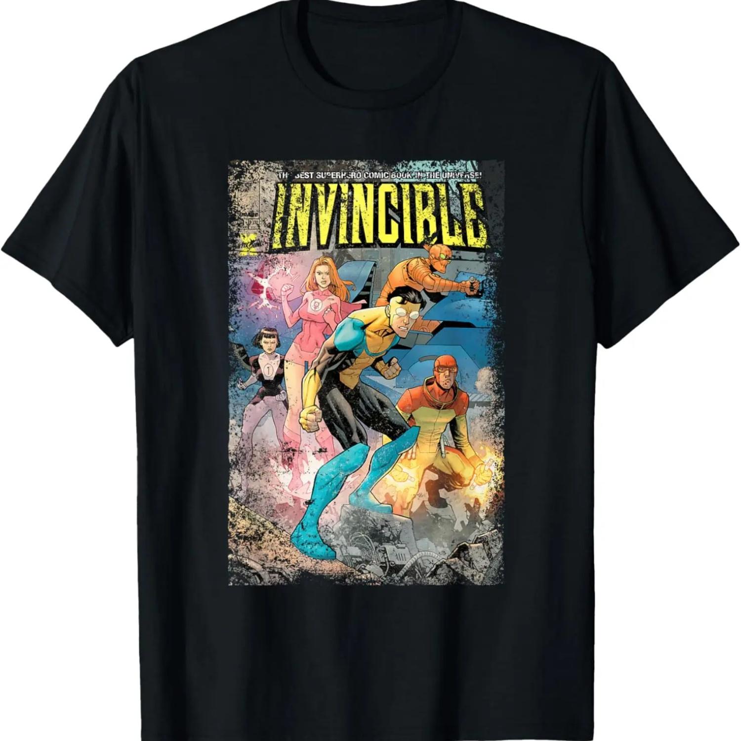 Непобедимый Потертый Чехол - Подростковая Командная Футболка S чёрный