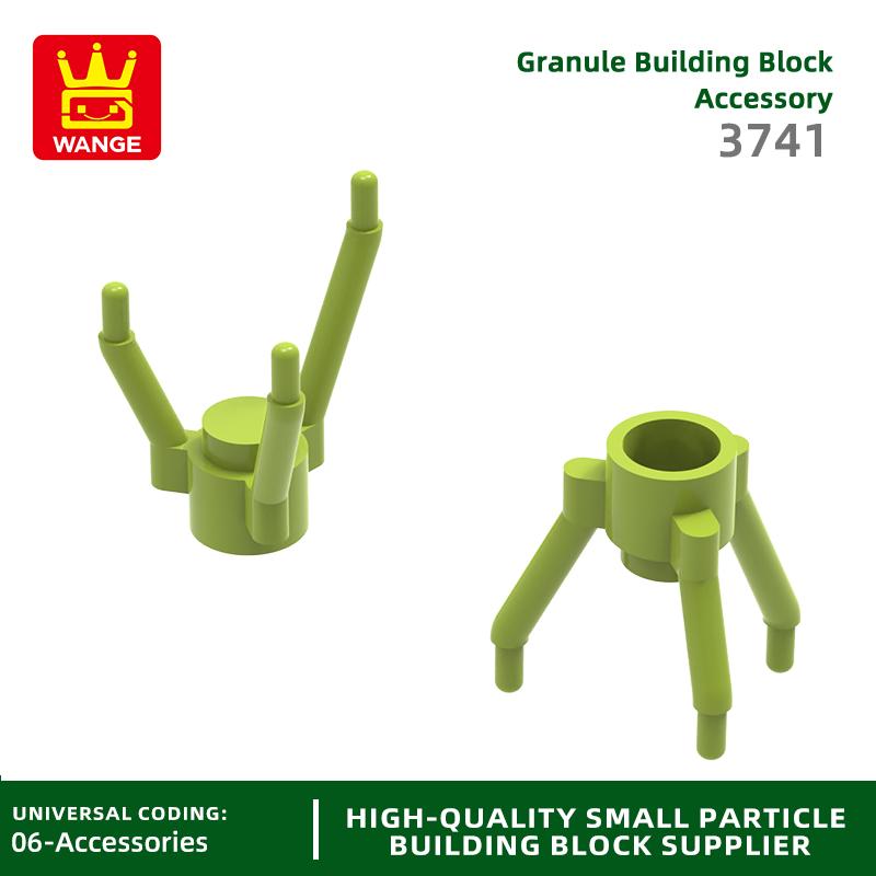 Non-Toxic 384Pcs/Lot 3741 Grass Building Blocks Moc Plants Accessories Compatible Bricks Children Toys Gift Box