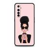 Girl Boss Female Coffee Phone Case For Realme 13 12 11 10 9 8 5G 7 C25 C35 GT5 GT3 GT2 Pro Plus For Realme GT Neo 2 3 3T 5 Cover
