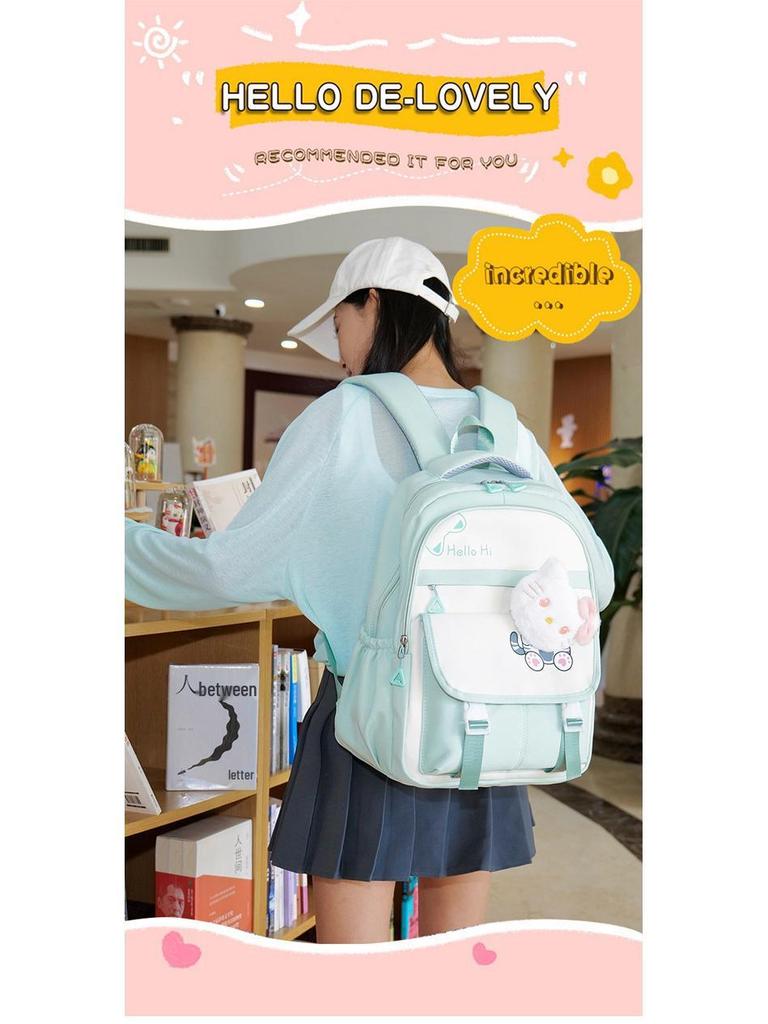 Modischer Cartoon-Rucksack - Großes Fassungsvermögen, Leichtgewicht, Unisex, für Grund- und Mittelschüler, Bestseller Dekompressionsdesign.
