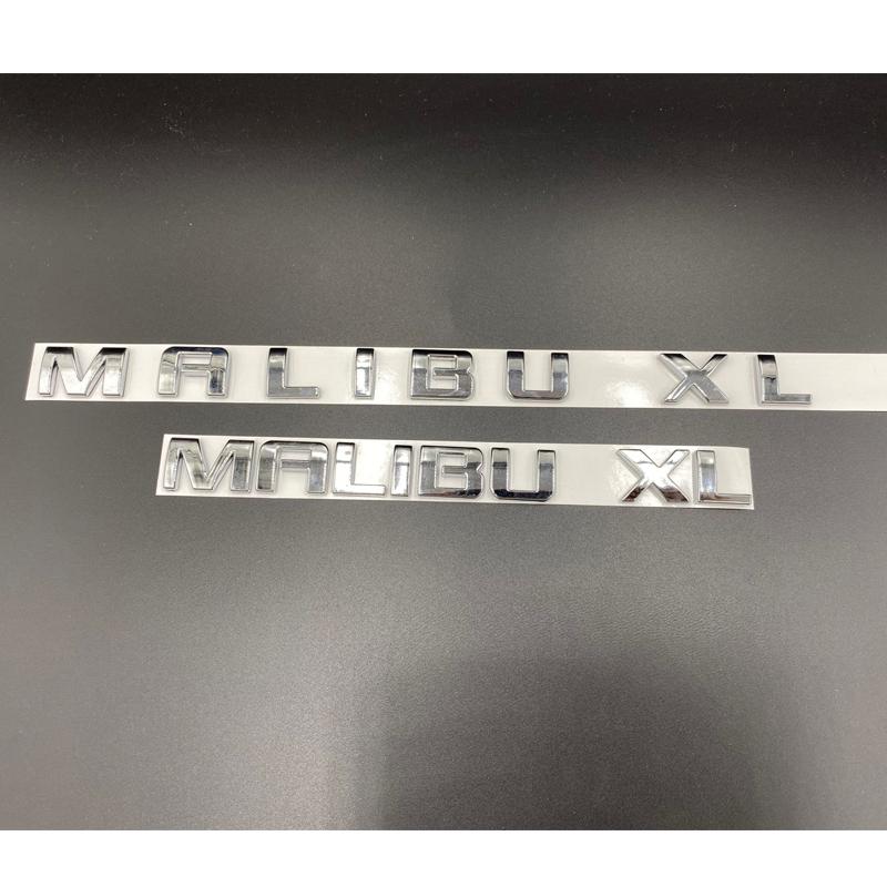 Malibu XL autodeur- en kofferbaklogo stickers XL535T 530T 550T