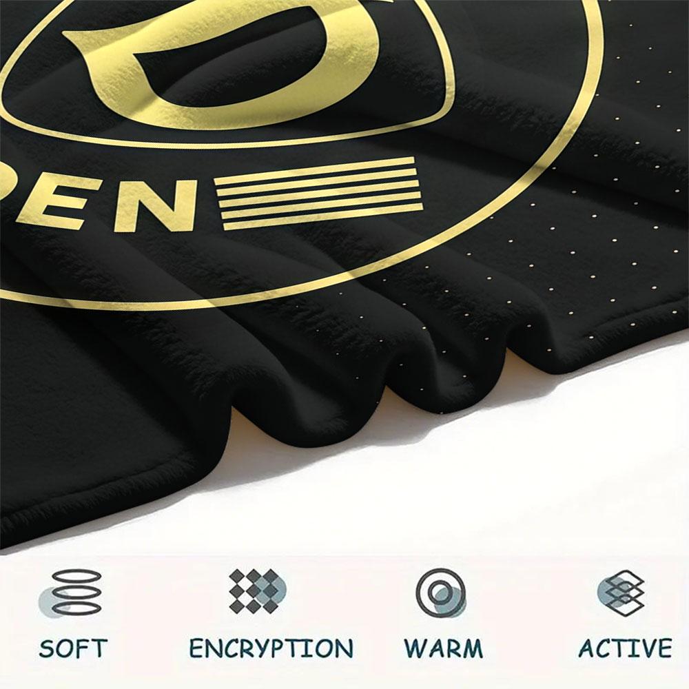 Custom Name,SG Dynamo Dresden Printed Flannel Blanket, soft throw for bedroom sofa, washable, Christmas present, great gift.