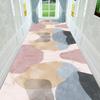 3D Carpet Doorway Corridor Carpet Nordic Rug Aisle Long Corridor Hallway Home Floor Mat Commercial Hotel Carpet Geometry