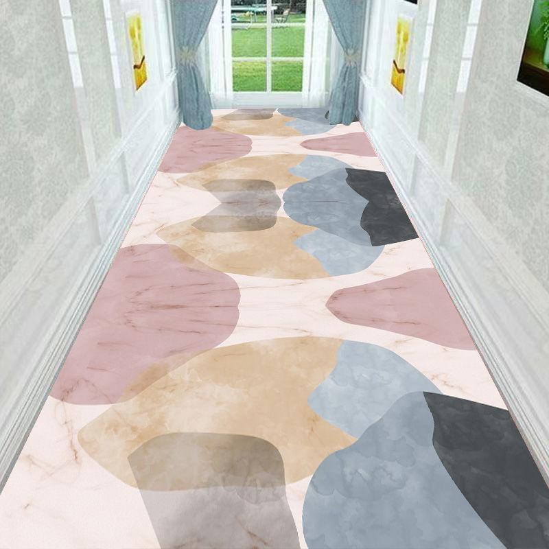 3D Carpet Doorway Corridor Carpet nordic rug Aisle Long Corridor hallway Home Floor Mat Commercial Hotel Carpet Geometry