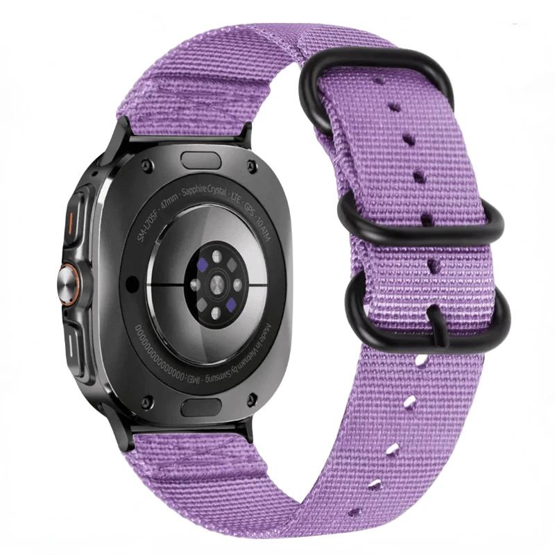 

Nylon Strap For Samsung Galaxy Watch 8 44mm 40mm/8 classic 46mm/Ultra 47mm Soft Comfortable Replacement Bracelet Wristband Galaxy Ultra 47mm