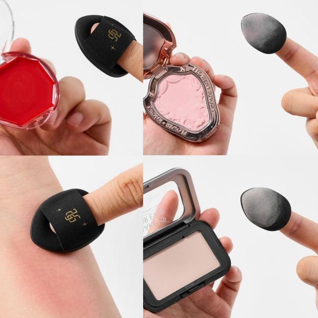 Миуми - Набор из 3 штук: Мини-пуховка для пальцев Set of 3