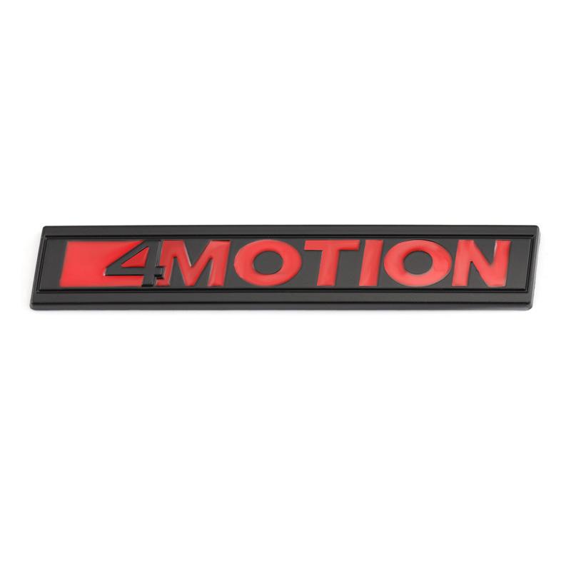 4 Motion Logo Car Stickers Emblem Badge Decals Front Hood Grille for Volkswagen SUV VW Multivan Tiguan Highline 4motion Touareg Zd2