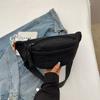 Canvas Mobile Phone Fanny Pack, Men'S And Women'S Breast Bag, Simple Student Small Backpack, Women'S Casual And Light Sports Messenger Bag, Men'S