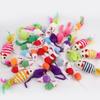 4/16/32/48PCS Bite Resistance False Mouse Pet Cat Simulation Color Kitten Cat Toy Cat Funny Playing Indoor Cat Game Supplies