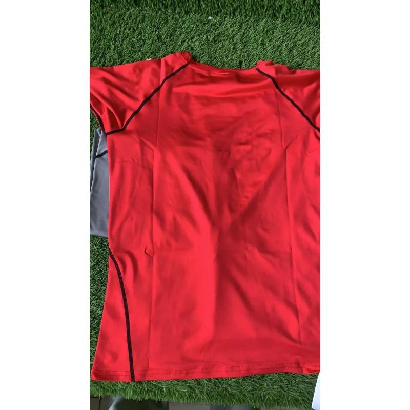Men Summer Athletic Compression TShirt Breathable QuickDry High-Elasticity Short Sleeve Tee with Bold Izuku Midoriya Graphic Gym