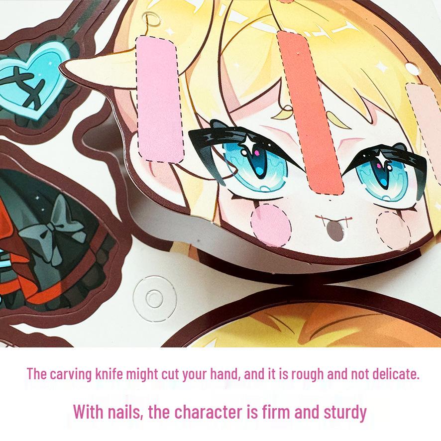 Escape the Frightful Night Haisai: Heartless Nurse Movable Paper Doll [Assembly Tools Included] - New 7 Great Pursuers Series.