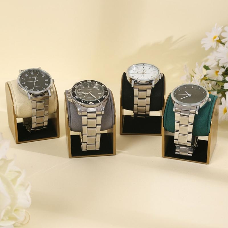 Mehrzweck-Verstellbarer Stabiler Metall-Schmuck-Ausstellungsständer für Uhren Armbänder und Armreifen Elegante Vitrinen