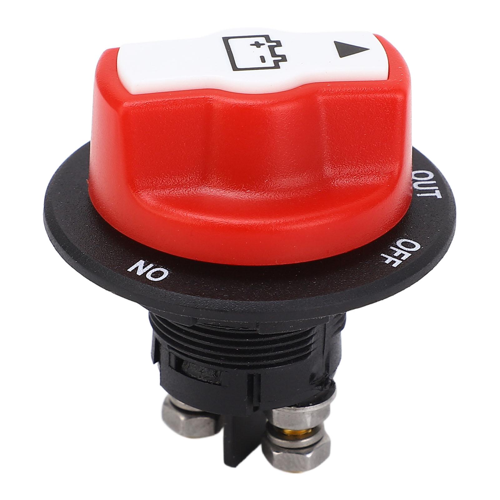 

Battery Disconnect Switch 50A On Off Positions Battery Power Cut Master Switch for Car Boat RV ATV UTV Yacht 12 32V