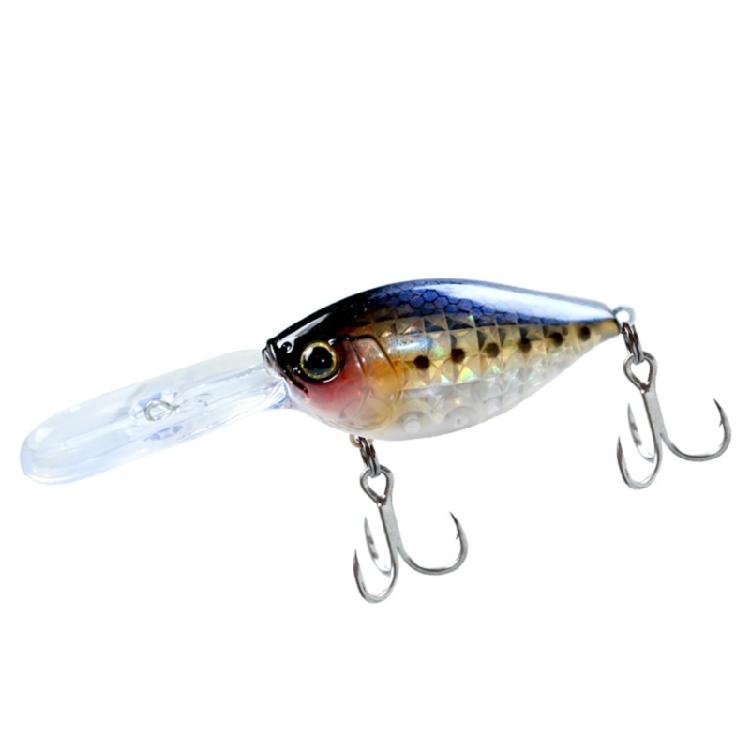 Small Crankbait Wobbler Slow Sinking Artificial Hard Baits Topwater Crank Wobbler Plastic Fishing Baits Enduring