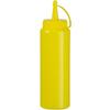 Dispenser Container for Cold Sauces 035l Yellow Hendi 557808