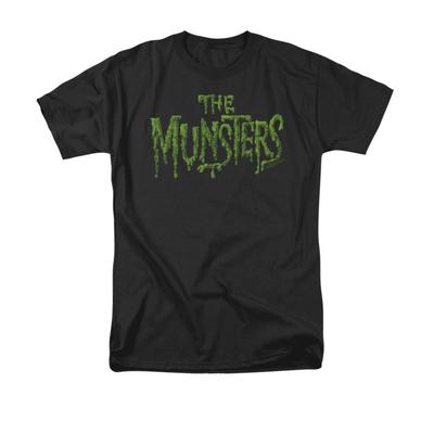 Munsters Distress Logo TV Show T-Shirt Sizes S-4XL NEW