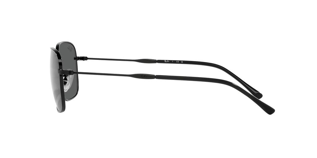 Sunglasses RB3706 Black Grey Lens 57 Ray-Ban Frame/Dark