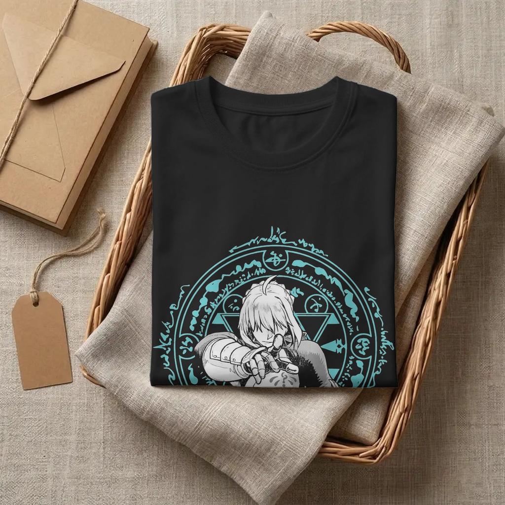 Fate Stay Night Saber Alter T Shirts 100 Cotton Vintage TShirts O Neck Tee Shirt Short Sleeve Clothing Gift Idea