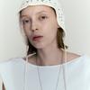 NORMOR Net Strap Bonnet Hat Ivory