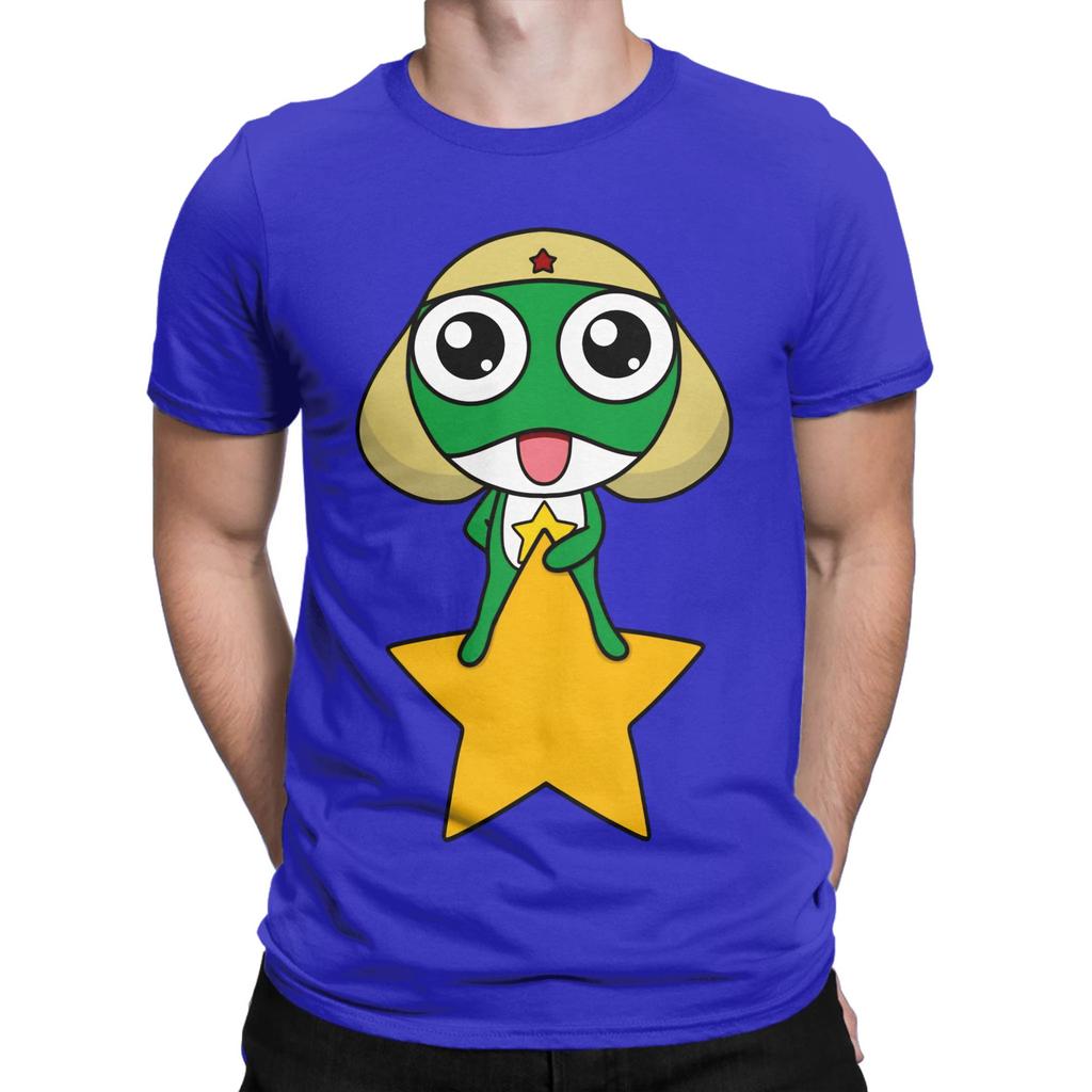 Awesome Symbol Of Sgt Frog Keroro TShirt for Men Women O Neck Cotton T Shirt  Short Sleeve Tees New Arrival Clothing