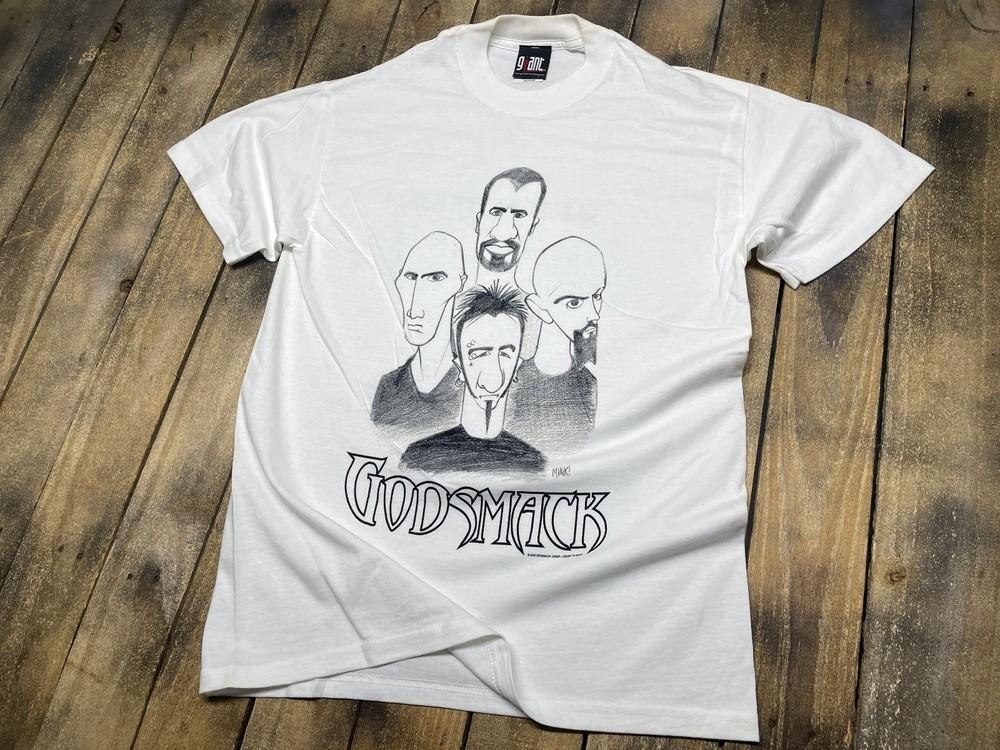Rare Godsmack Band Member Gift Funny White S to 5XL Concert Shirt AA969 Unisex T-Shirt XL