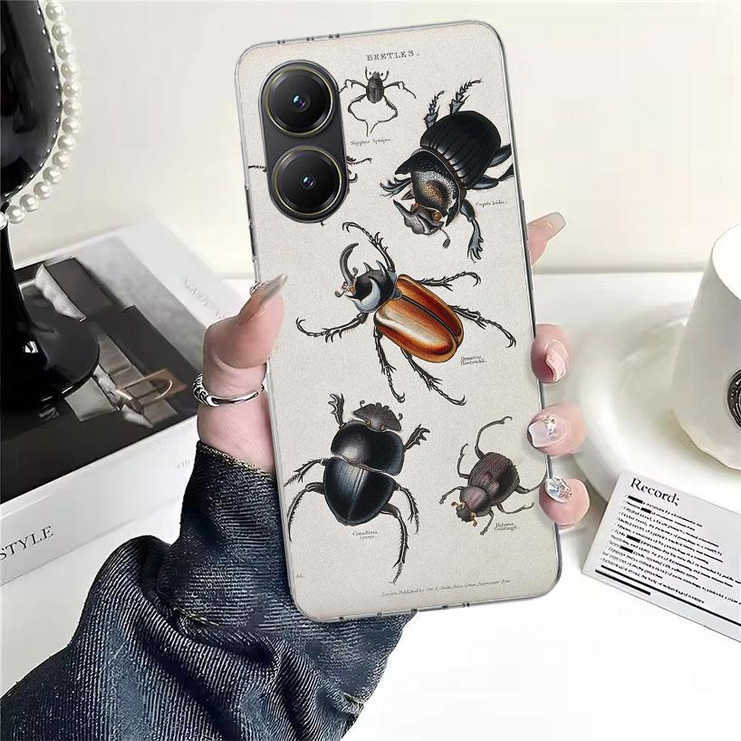 

Мягкий чехол для телефона Насекомые Пчелы Научное разложение для Xiaomi Redmi 15C 15 13C 13 Poco X5 X6 X7 F7 Ultra M7 12C 12 10 10C 9C 9A Xiaomi Poco X5