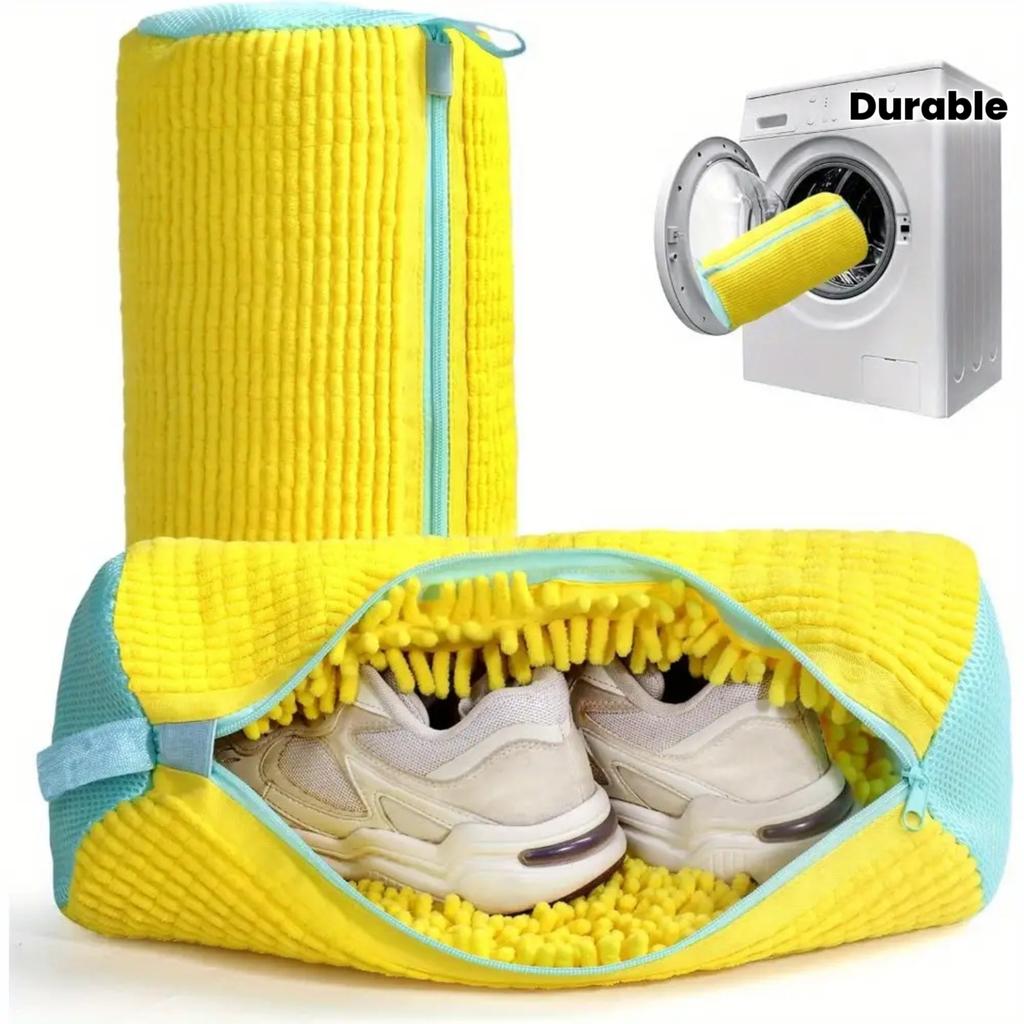 Durable Shoe Bag Durable Single Piece Shoe Washing Machine Bag Oval Laundry Bag Suitable for Sports Shoes Casual Shoes