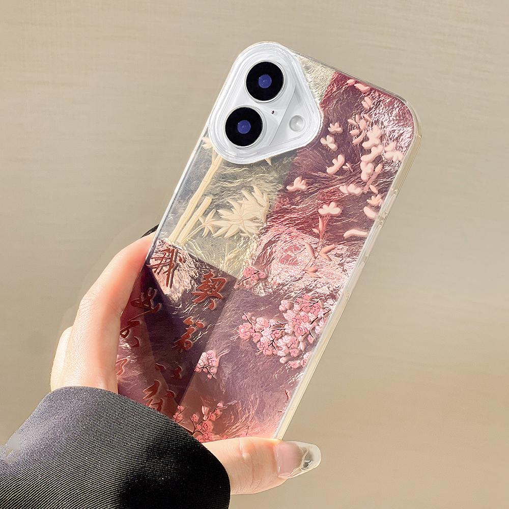 

Расписной чехол для телефона для iPhone 16 11 12 13 14 для 12 14 16 Pro 14 16 Pro Max Милый узор Глянцевая твердая крышка iPhone 16 чистый
