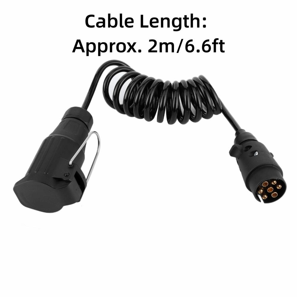 12V Trailer Wiring Adapter Cable Trailer Spring Connection Cable  Caravan Rv Trailer Towing