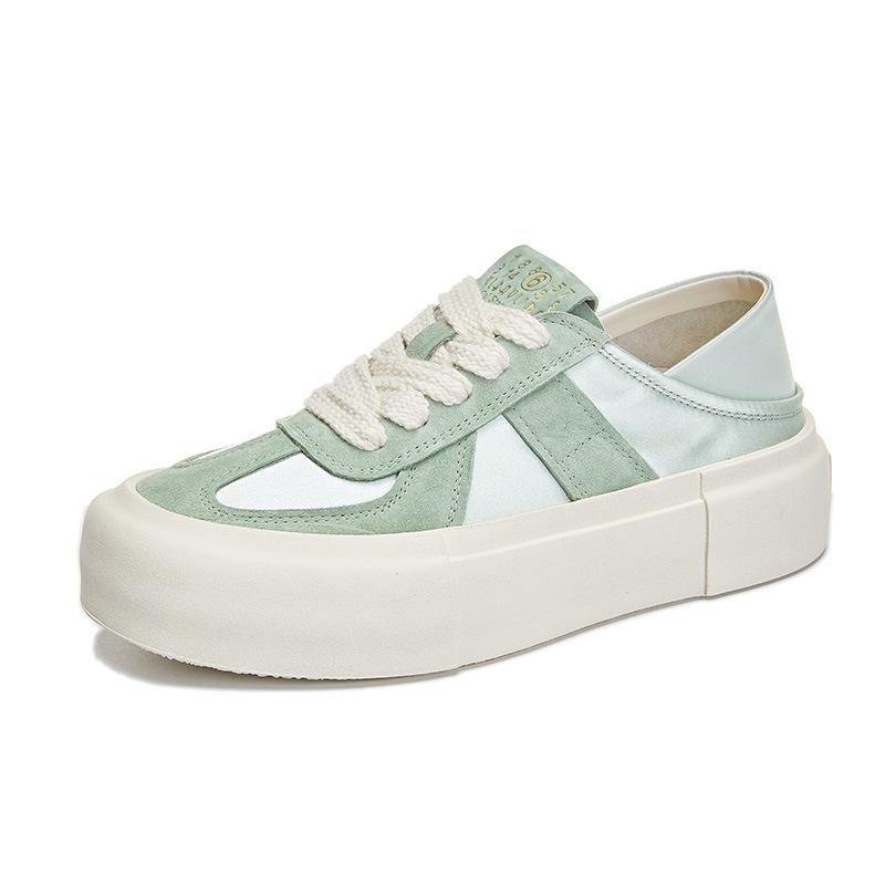 Leather Little White Shoes Women's 2025 Summer New Two-wear Sports Board Shoes Women's Casual Retro Women's Shoes Versatile Shoes Children