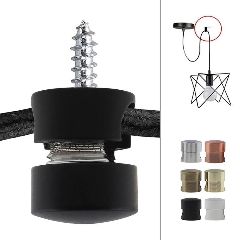 3 pcs of pendant lights, aluminum cable hooks, Hanging Pendant Lighting Fixture Accessories mobile phone charging cable storage