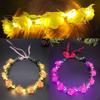 LED-Hochzeits-Haarbänder Bühnenauftritte Haarschmuck Süße Styles Haarbänder für Strandpartys und Hochzeiten