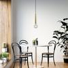 Suspension décorative 1xE27 23W IP20 – Doré
