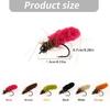 6Pcs Professional Wet Fly Nymph Hook In 6 Colorful Color Fishing Hook Ideal For Sensitive Fishes Like Trouts And Basses