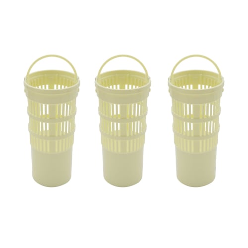 Bulk Purchase: Gaona Odor-Proof Garbage Disposal Drain, 7.8cm, Plastic, Perfect for Rentals and Mini Kitchens, 3-Pack, GA-PB056