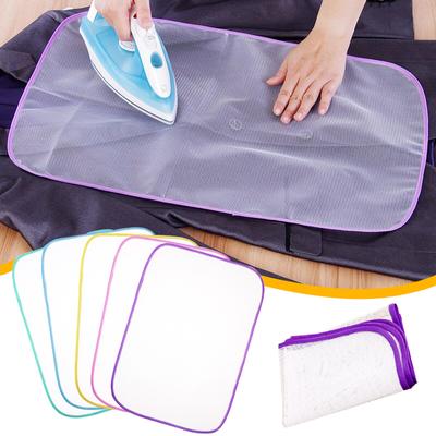 3pcs Cloth Protective Press Mesh Insulation Ironing Board Mat Cover Against Pressing Pad Mini Iron Random Colors