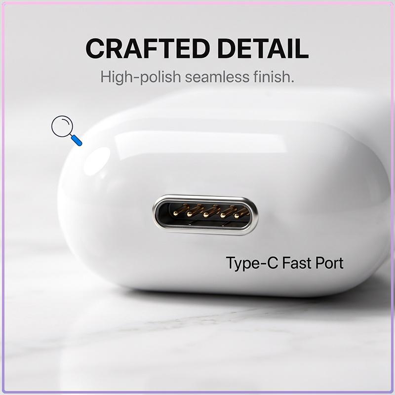 Second Generation 2nd Wireless TWS Earbuds Semi-in-ear Bluetooth 5.3 Headphones Lightweight Fit All-day Listening Low Latency Gaming Earphones