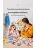 Montessori Alphabet Matching Wooden Blocks: Educational Puzzle Toys for Kids Ages 2-6.
