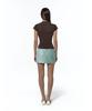 Kasiko Spangle Mini Skirt Mint
