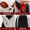 Máscara de Monstro Andante Zumbi Vampiro Assustador de Halloween Máscara de Cabeça Inteira de Látex de Terror Sinistro Máscaras de Fantasia de Halloween para Adultos
