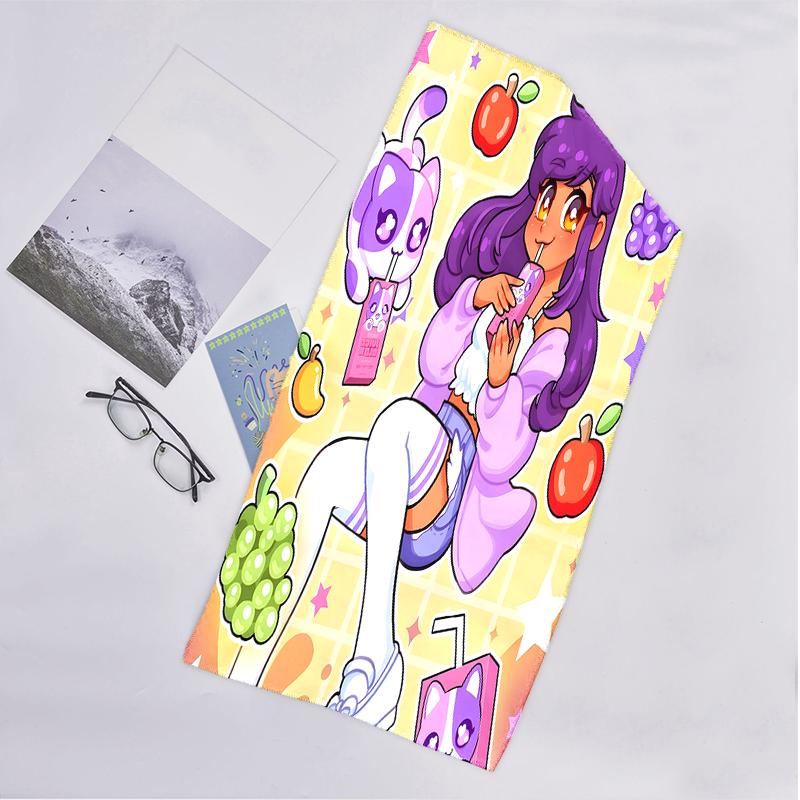 Pixel Game Fashion Beach Towel: Ideal for Summer Adventures Soft, absorbent and quick drying suitable for swimming and bathing