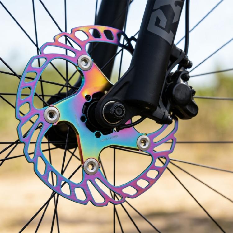 Bicycles Disc Brake Rotors 140/160/180/203mm 6 Hole Disc Brake Rotors Aluminum Alloy Floating Brake Rotors Enduring