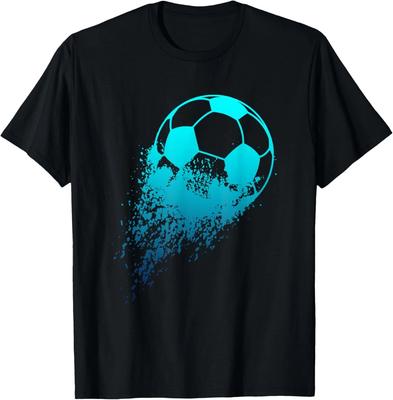Soccer Player Sports Vintage Men Boys Soccer T-Shirt