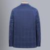 Men's Plaid Stretch Casual Suit Blazer