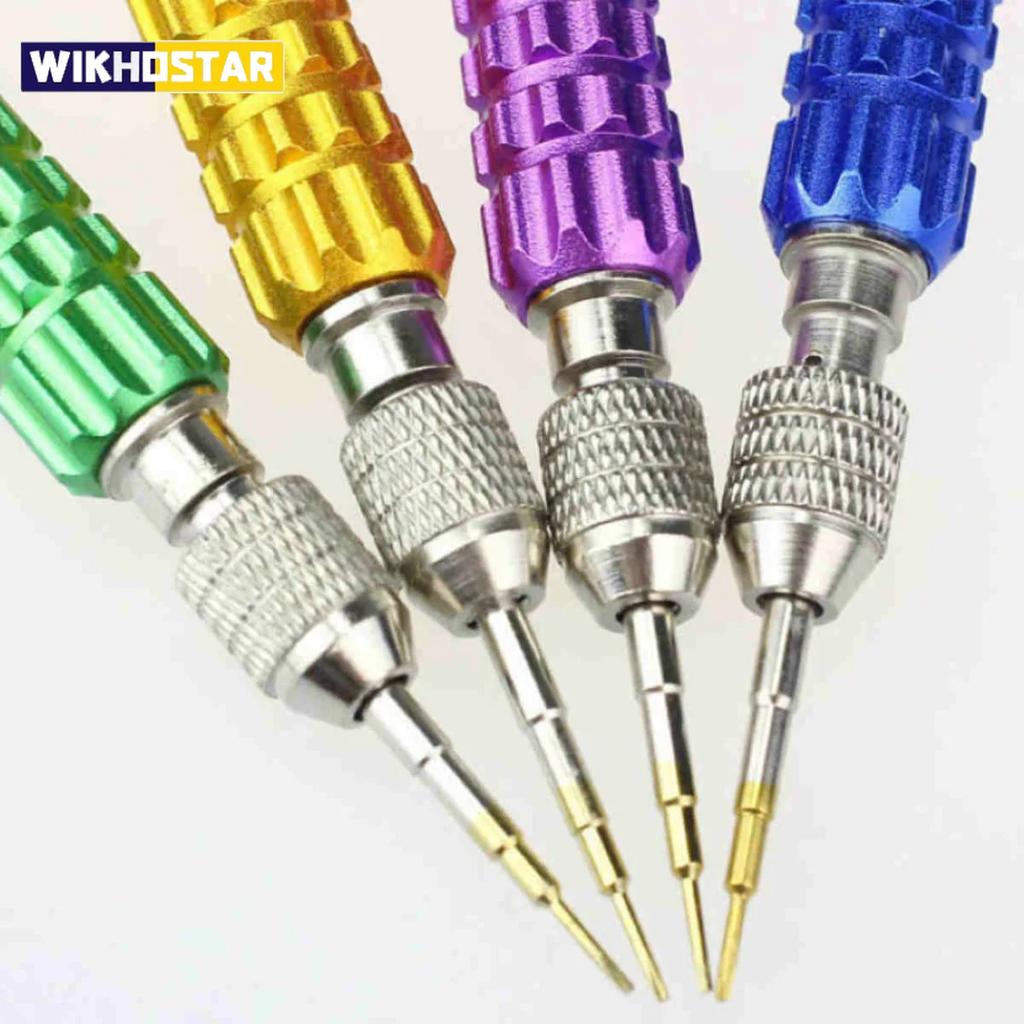 5 in 1 Precision Watch Glasses Maintennance Phone Repair Screwdriver Open Tool Set Kit