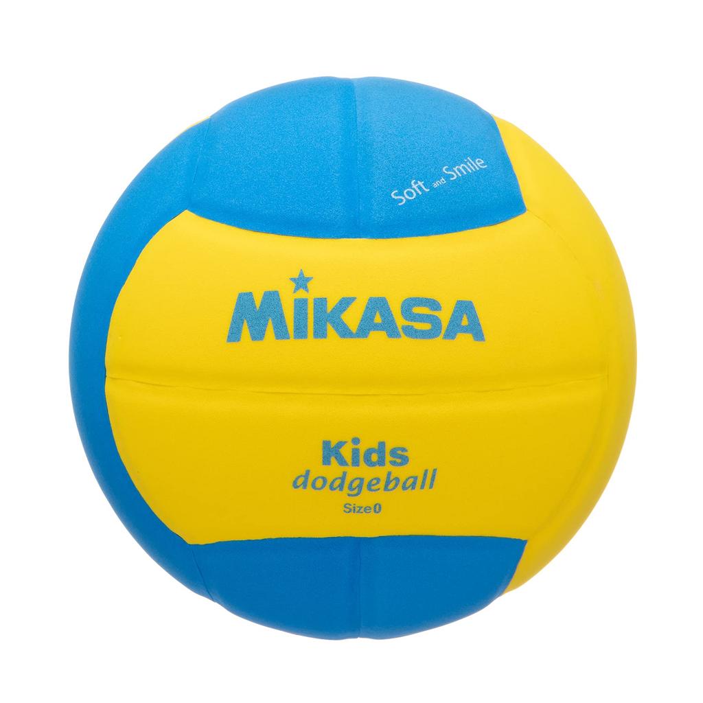 MIKASA Smile Dodgeball 0 batolata až základní škola 150g Doporučený vnitřní tlak Ne. (pro studenty) Žlutá/Modrá SD00-YBL 0.10-0.15 (kgf/cm2)