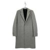 WJK Grey 1817 WI77s Fine Wool Chester Coat Coat M Light grayUsed